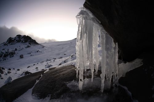 Melting ice on Pico de Orizaba mountain in Mexico. / Credit:Mauricio Ramos/IPS